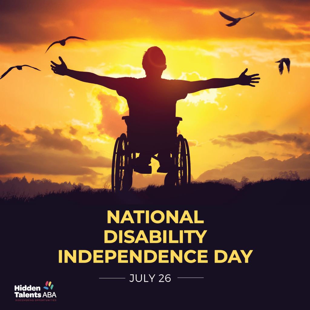 National Disability Independence Day in July 26